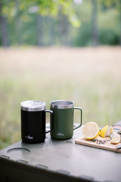 Термочашка Tribe Classic Mug 500 мл T-FA-0033, black T-FA-0033-black фото