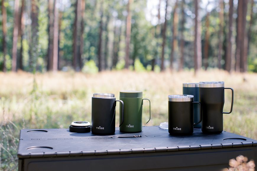 Термочашка Tribe Classic Mug 500 мл T-FA-0033, black T-FA-0033-black фото