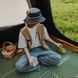 Килимок туристичний складаний двомісний IXPE Naturehike CNK2450WS044 з алюмінієвою плівкою, 200x120x1.8 см, синій &mdash; фото 4