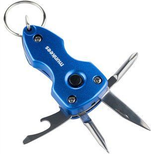 Munkees 2567 брелок-мультиінструмент Led Light Multi Tool blue 2567-BL фото