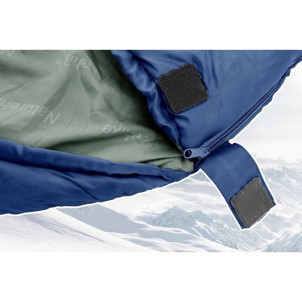 Спальник з капюшоном Naturehike MJ300 CNK2300SD014, темно-блакитний 6976023923081 фото