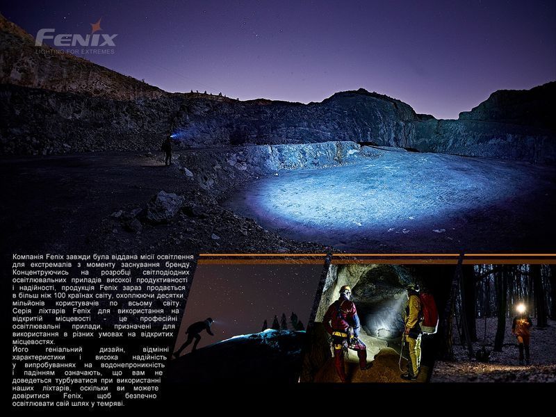 Ліхтар налобний Fenix HP16R HP16R фото