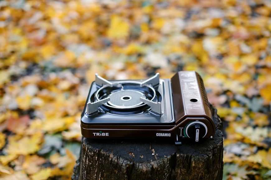 Газова плита Tribe Ceramic T-HD-0004, brown T-HD-0004-brown фото